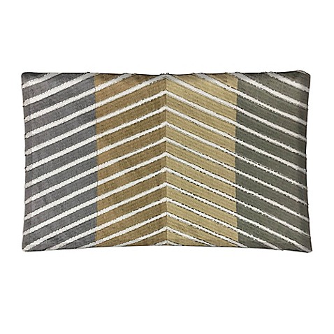 Preston 12-Inch x 20-Inch Oblong Throw Pillow in Yellow - Bed Bath & Beyond