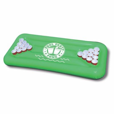 green inflatable pool