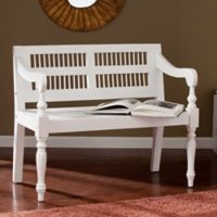 Buy White Bench Seat from Bed Bath & Beyond