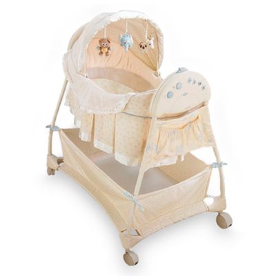 The First Years by Tomy Sway 'N Soothe Auto-Rocking Bassinet - buybuy BABY