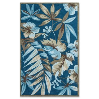 Buy Coral Area Rug from Bed Bath & Beyond - KAS Tropica Coral 5-Foot x 7-Foot 6-Inch Area Rug in