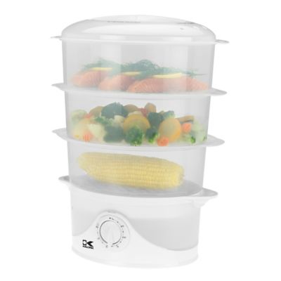 kalorik 3 tier food steame