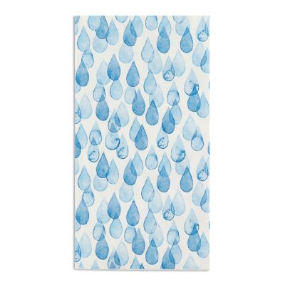 Watercolor Drops 16-Count Paper Guest Towels - Bed Bath ...