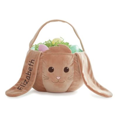 Bunny Easter Basket in Brown - Bed Bath & Beyond