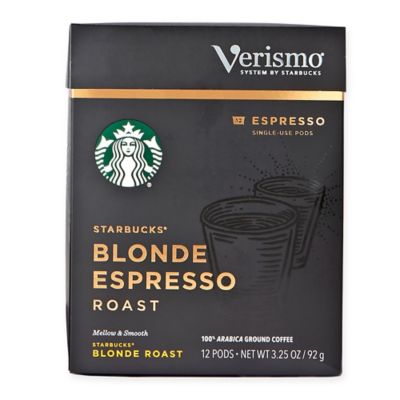 starbucks blonde roast coffee pods