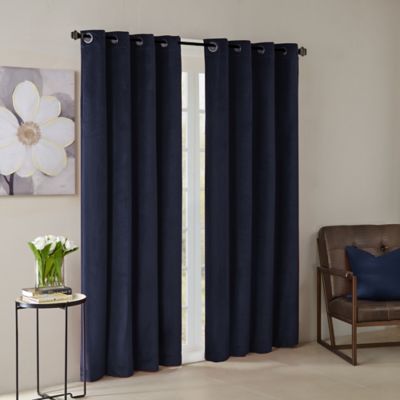 Curtains Ideas black velour curtains : Buy Velvet Curtains from Bed Bath & Beyond