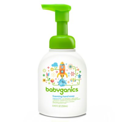 Buy Babyganics® 8.45 oz. Fragrance-Free Foaming Hand Soap from Bed Bath ...