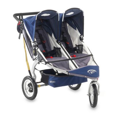 Revolution 12\u0026quot; Aluminum Wheel Duallie Stroller \u0026 Accessories in Navy by BOB Gear  buybuy BABY