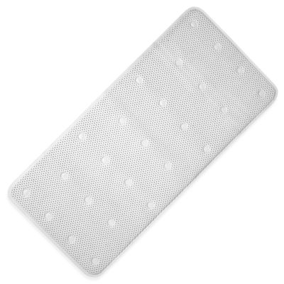 White Double-Thick Cushioned Tub Mat by Ginsey - Bed Bath & Beyond