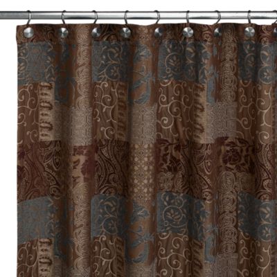 Galleria Fabric Shower Curtain by Croscill - Bed Bath & Beyond