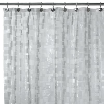 Buy Clear Shower Curtains from Bed Bath & Beyond - Ice Cubes Vinyl 70-Inch W x 72-Inch L Shower Curtain