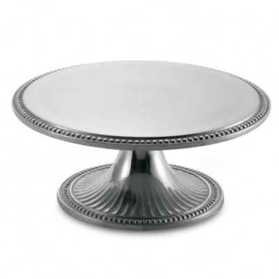 Wilton Armetale  Flutes and Pearls 11 Inch Cake  Stand  