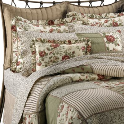Glenmore Comforter Set by Laura Ashley, 100% Cotton - Bed Bath & Beyond
