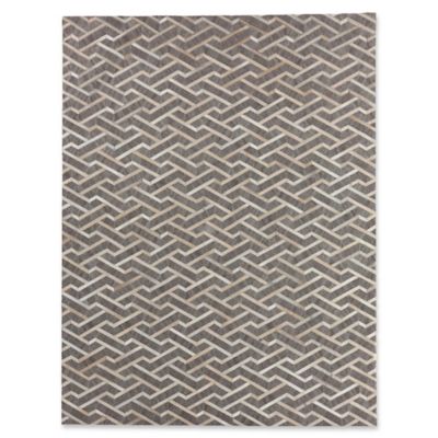 Exquisite Rugs Berlin Angular Pattern Area Rug - Bed Bath & Beyond
