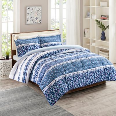 Intelligent Design Fleur Reversible Duvet Cover Set - Bed Bath & Beyond