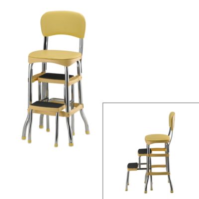 Cosco® Retro Chair/Step Stool - Yellow - Bed Bath & Beyond