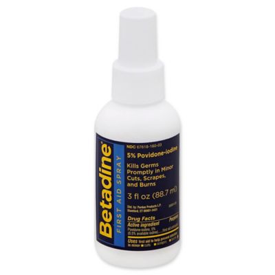 Betadine spray