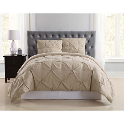 Truly Soft Pleated Comforter Set - Bed Bath & Beyond