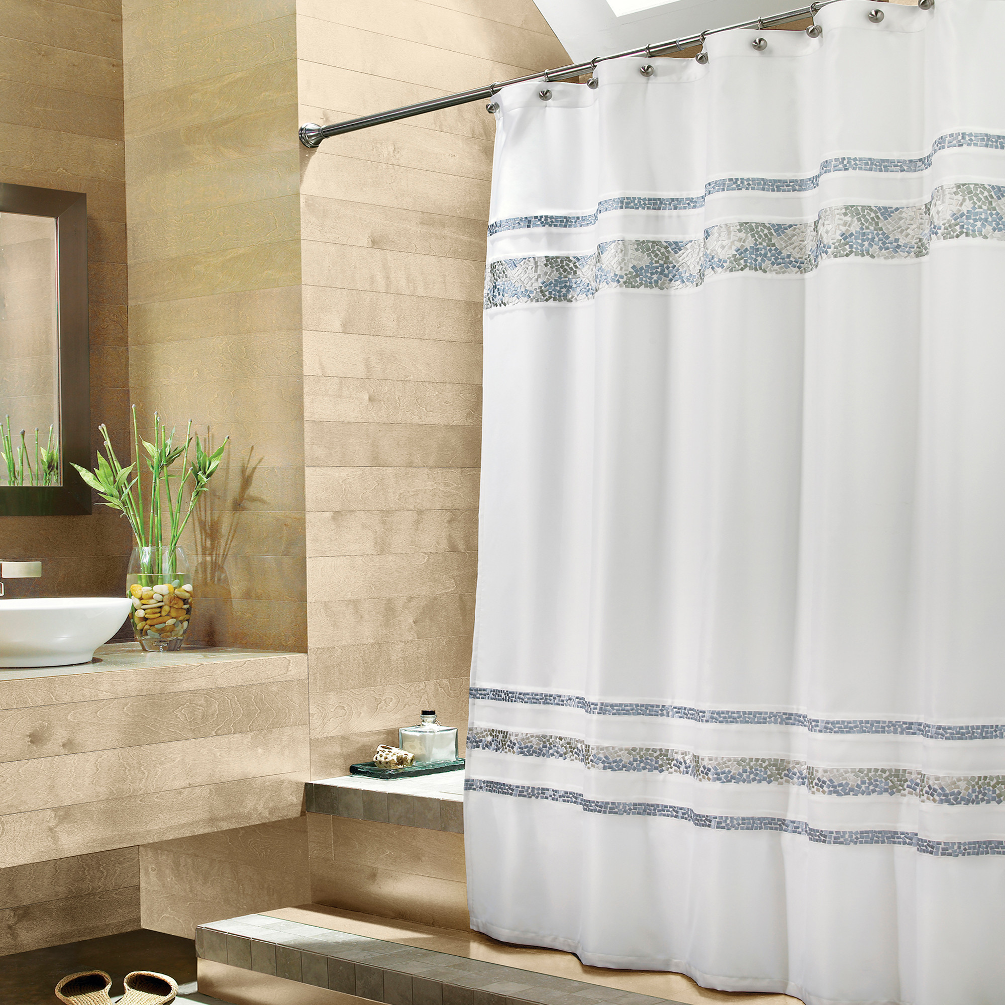Sizing Up Your Bathroom Bed Bath Beyond, Shower Curtain Length Chart