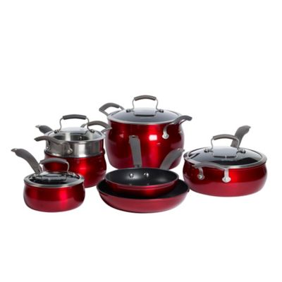 Epicurious Aluminum Nonstick 11-Piece Cookware Set - Bed Bath & Beyond