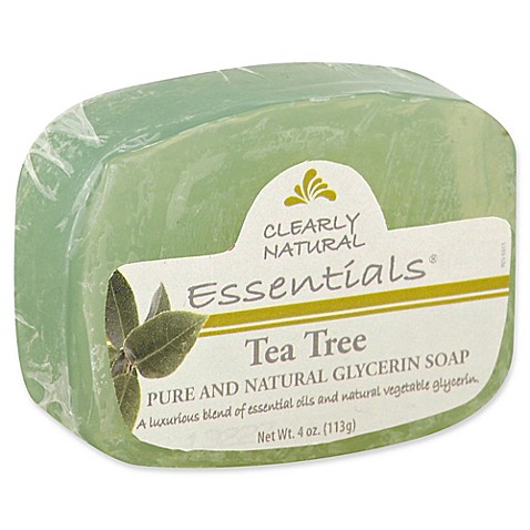 soap bar clearly glycerine essentials oz tea natural tree