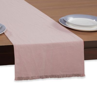 Relaxed Cotton Table Runner - Bed Bath & Beyond