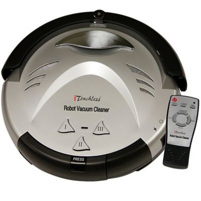 iTouchless® Robot Vacuum Cleaner in Silver - Bed Bath & Beyond