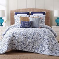 Buy White Duvet With Blue Pattern Bed Bath And Beyond Canada