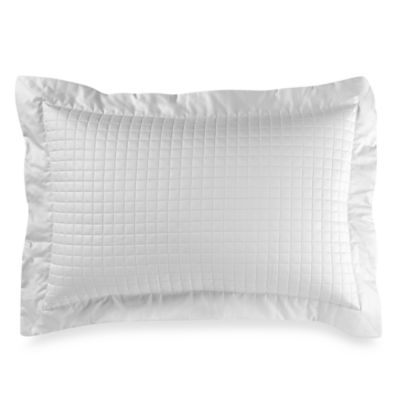 white pillow shams