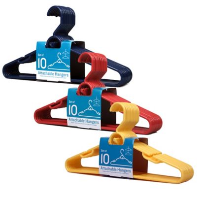 Attachable Hangers (Set of 10) - BedBathandBeyond.com