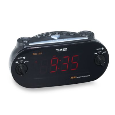 Timex® Redi-Set® Dual Alarm Clock Radio - Bed Bath & Beyond