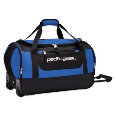 Buy Pacific Gear 30-Inch Drop-Bottom Rolling Duffle in Blue from Bed ...