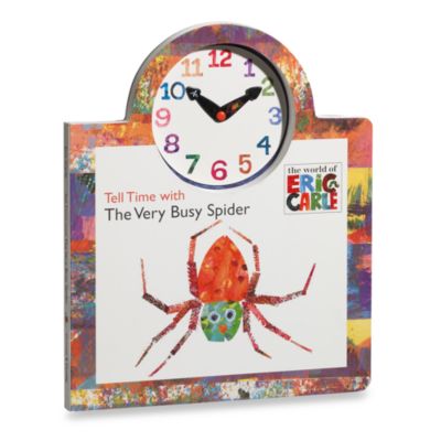 Eric Carle's Tell Time with the Very Busy Spider Board Book - buybuy BABY