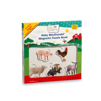 Baby Einstein Baby MacDonald™ Magnetic Puzzle Book - Bed Bath & Beyond