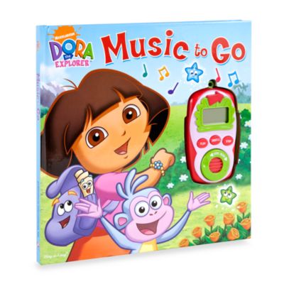 Play-a-Sound® Dora the Explorer™ Music to Go Digital Music Player Book ...
