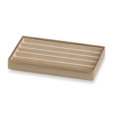 Ampersand® Small 5-Compartment Stackable Jewelry Tray in ...