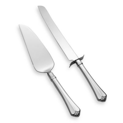 Buy Wedding  Cake  Knife  Server Set  from Bed  Bath  Beyond 