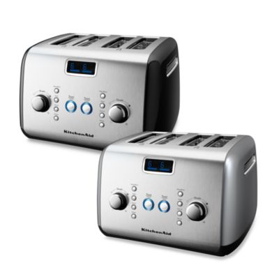 KitchenAid® 4-Slice Digital Motorized Toaster - Bed Bath & Beyond