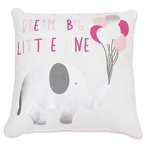 Thro Eric Elephant Square Decorative Pillows - Bed Bath & Beyond