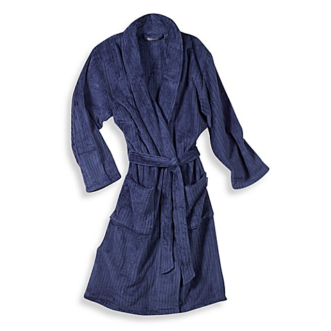 Perry Ellis Portfolio Ultra Luxe Men's Shawl Collar Robe - Bed Bath & Beyond