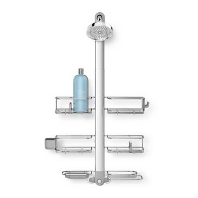 simplehuman® Stainless Steel XL Adjustable Shower Caddy