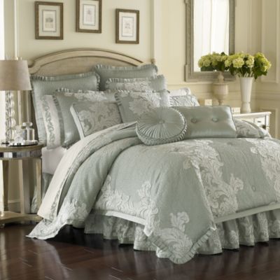 Anastasia Aqua Comforter Sets - Bed Bath & Beyond