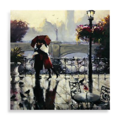 Romantic Embrace Canvas Wall Art - Bed Bath & Beyond