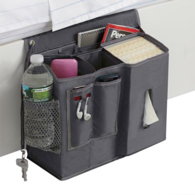 Polyester Bedside Caddy - Gray - Bed Bath & Beyond