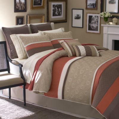 hgtv home lagare comforter set 100 cotton  bed bath