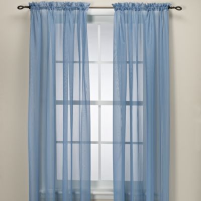 Blue Sheer Curtain Panels Home The Honoroak