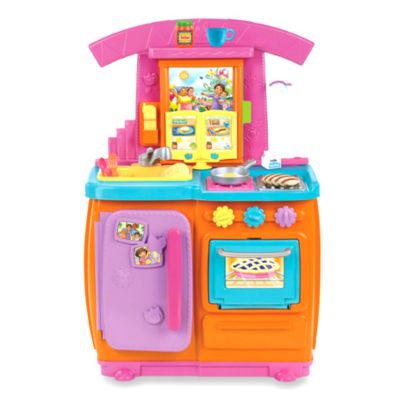 fisher price dora the explorer dora s talking kitchen