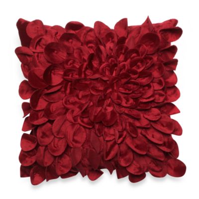 Starburst Petal Layered 16-Inch Square Decorative Throw Pillow - Bed Bath & Beyond