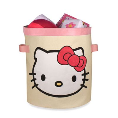 Lambs & Ivy® Hello Kitty® Canvas Storage Container - Bed Bath & Beyond