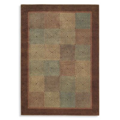 Shaw Origins Collection Rhythm Earthen Brown Rugs